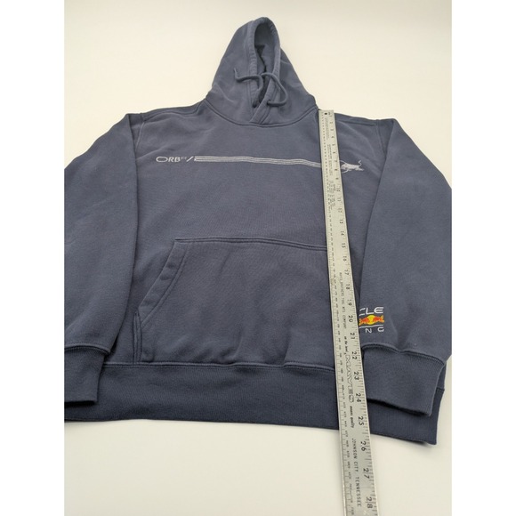Oracle Red Bull Racing Sweatshirt Hoodie Mens Small Navy Formula 1 Hollister - Picture 2 of 9